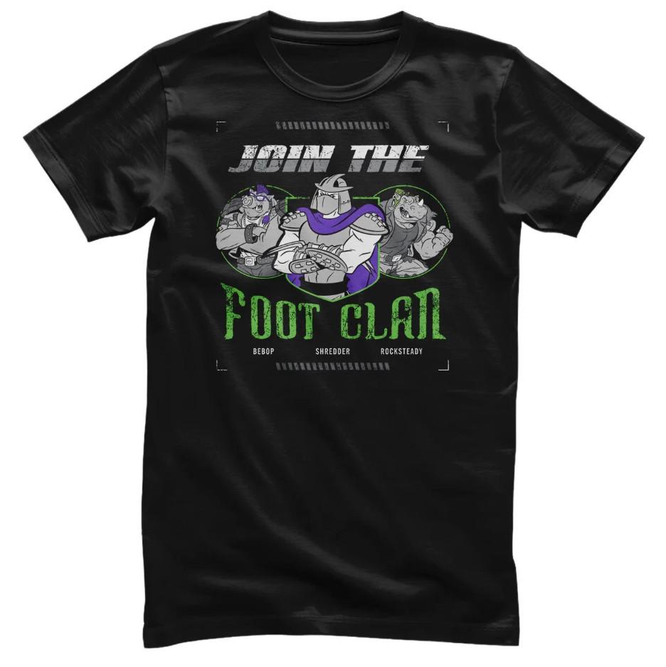 Licence Teenage Mutant Ninja Turtles - Tmnt - Jointure le Pied Clan T-Shirt S