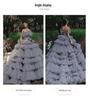 2025 Evening Wedding Dress: Studio Yarn, Outdoor Trailing Cake Skirt, Mori Style Travel Photography Gown