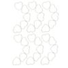 30pcs Hollow Frame Pendants Resin Craft Open Bezels Jewelry Necklaces Earrings Making Supplies