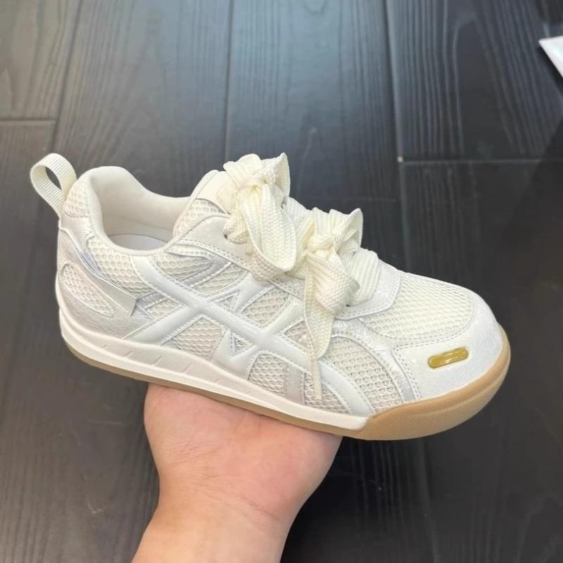 Thick-soled mesh breathable women's summer new retro casual versatile sports dad shoes