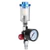 Pneumatic Spray Gun Air Pressure Regulator Gauge In Line Oil Water Trap Filter Separator Kit