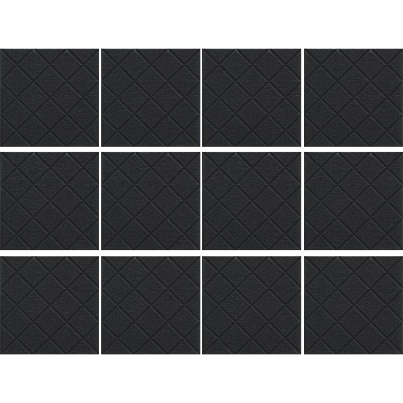 Lot de 12 Panneaux Acoustiques Auto-Adhésifs Panneaux Muraux Insonorisés Adaptés aux Studios d'Enregistrement et aux Salles de Classe