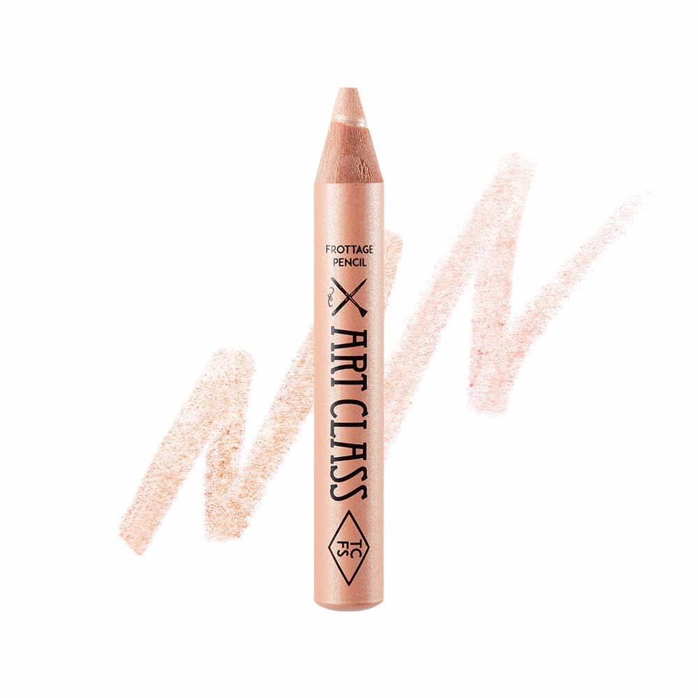 Too Cool for School Artclass Frottage Pencil Korean Korean Korean Highlighter Sheer 1.1g, Cosmetics, Makeup, Makeup, Eyeshadow, Blush, (#9 Nude)