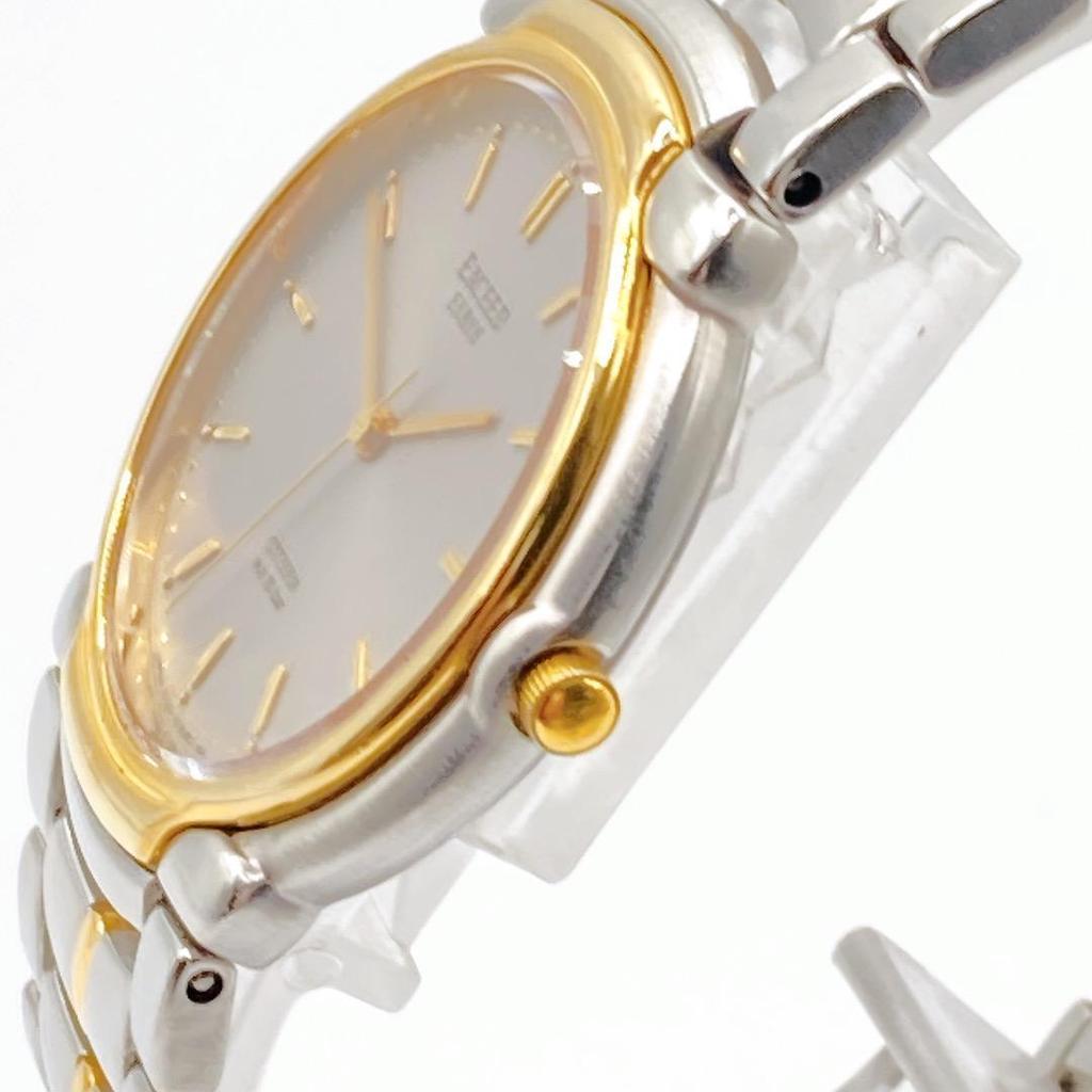 Used CITIZEN EXCEED EUROS Men's Watch Quartz Operation 424