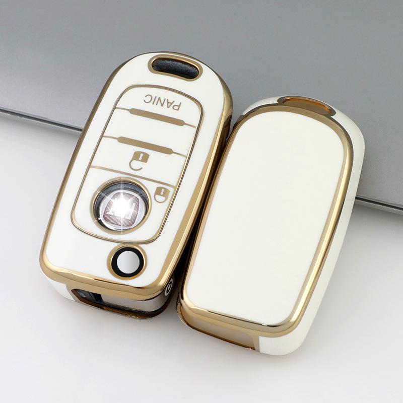 Italian Fiat TPU Soft Rubber Key Bag - Cross-Border Hot Item Car Protective Cover
