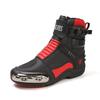 New First-layer Cowhide Waterproof and Drop-proof Motorcycle Riding Shoes Large Size Racing Shoes