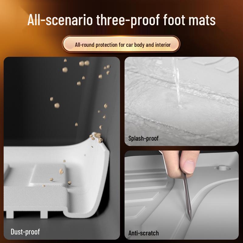 Nissan N7 2025 Trunk Mat TPE Car Interior Rear Mat Decorative Floor Accessory