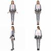 Harleen Quinzel Witch Festival Clown Cosplay Costume For Halloween Stage Performance