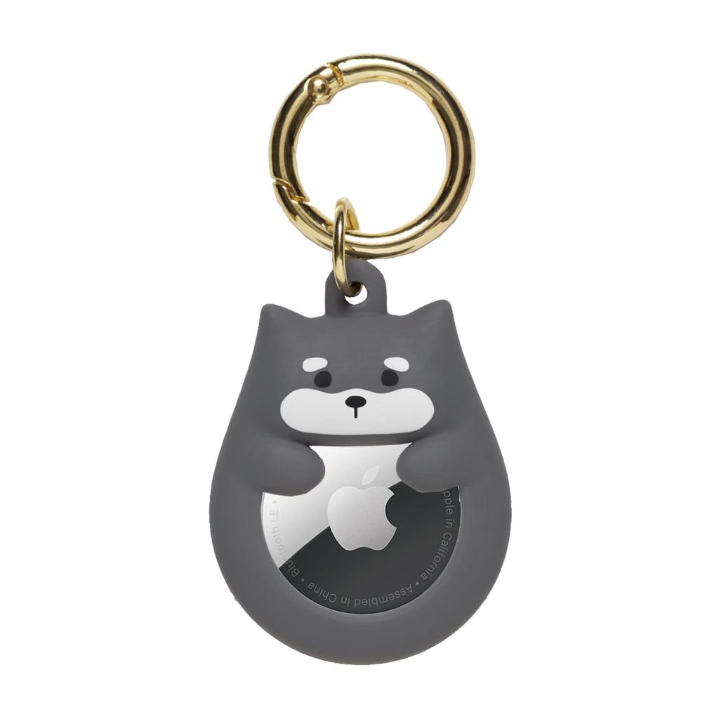 AirTag Case Keyring Petit Animal (Kuroshiba)