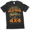 Cămașă Bătrân pentru Bărbați Tricou 4 roți motrice off road Camion 4x4 4wd