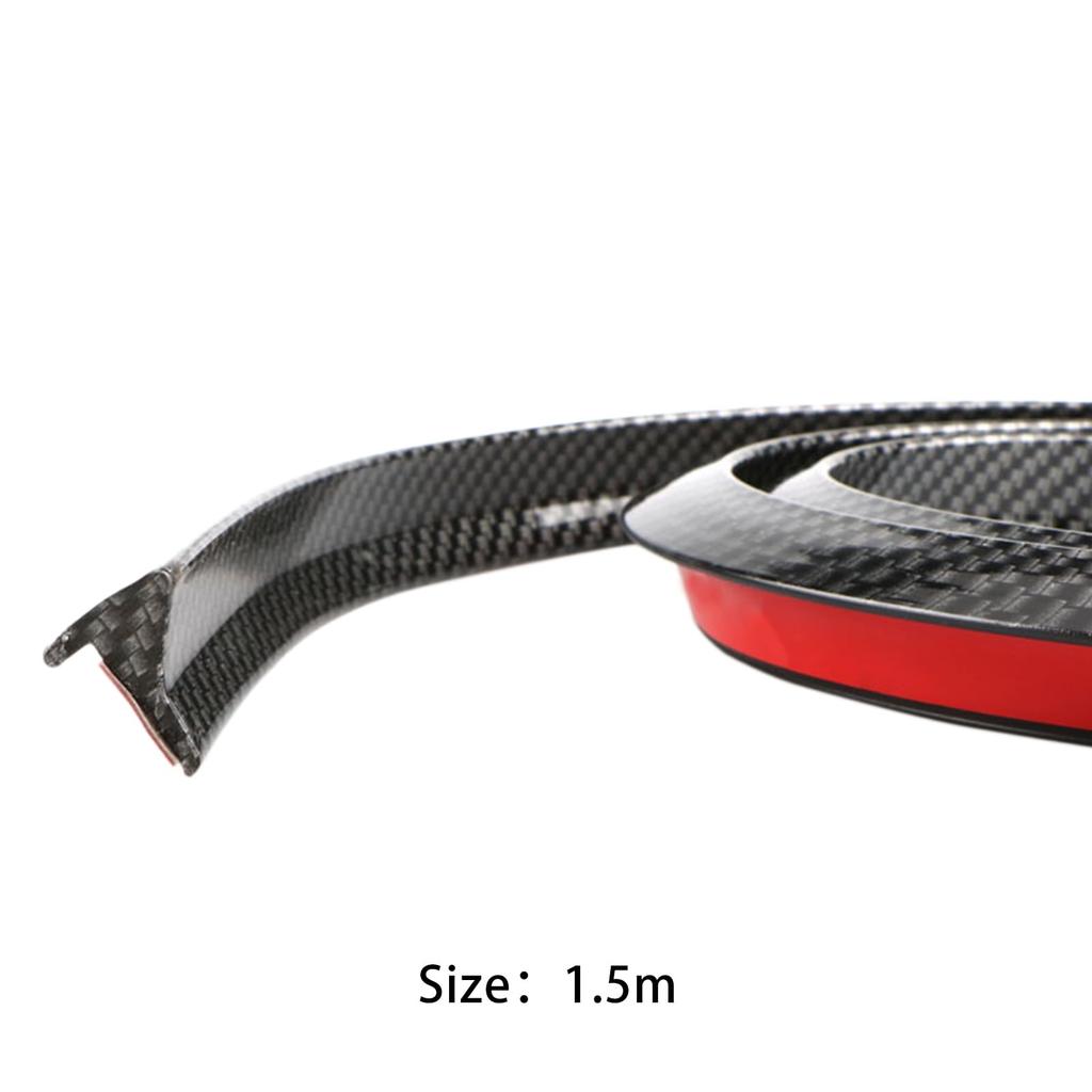 Rear Spoiler for Cars, Universal Wing, General Purpose Fender, Length 16.4 Ft (5 M),
