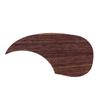 Acoustic Guitar Pickguard PVC Wood Grain Pattern Durable 3D Pickguard Scratch Plate Water Drop Shape