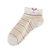 Women's Dot Yarn Boat Socks Trendy Cute Shallow Invisible Socks Cartoon Japanese Style Bunny 3D Socks
