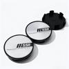 4pcs Silver Black SSR Logo Emblem Car Wheel Center Caps 54MM 49MM Rim Hubcaps Dust Cover Wheels Hub Cap Replace Car Accessories