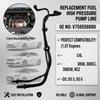 Replacement V759556880 Car Fuel Overflows Return Hose for 3008 308CC 308SW RCZ C4 Fuel Overflows Return Hose