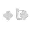 Silver Earrings with Cubic Zirkonia (2172826)