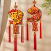 Traditional New Year Ornaments Reusable Spring Festival Pendant Hanging Decoration  Atmosphere