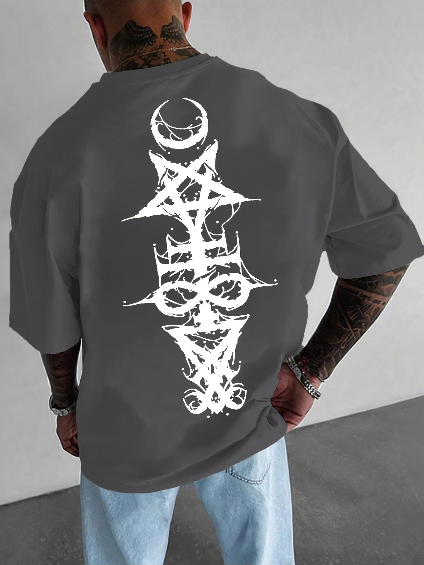 

Мужская летняя футболка с коротким рукавом и принтом XXXXXL коричневый