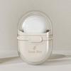 Travel Soap Dish with Drain And Lid - Oval Sealed Portable Soap Box for Business Trip - Made of Durable Material - Suitable for Halloween