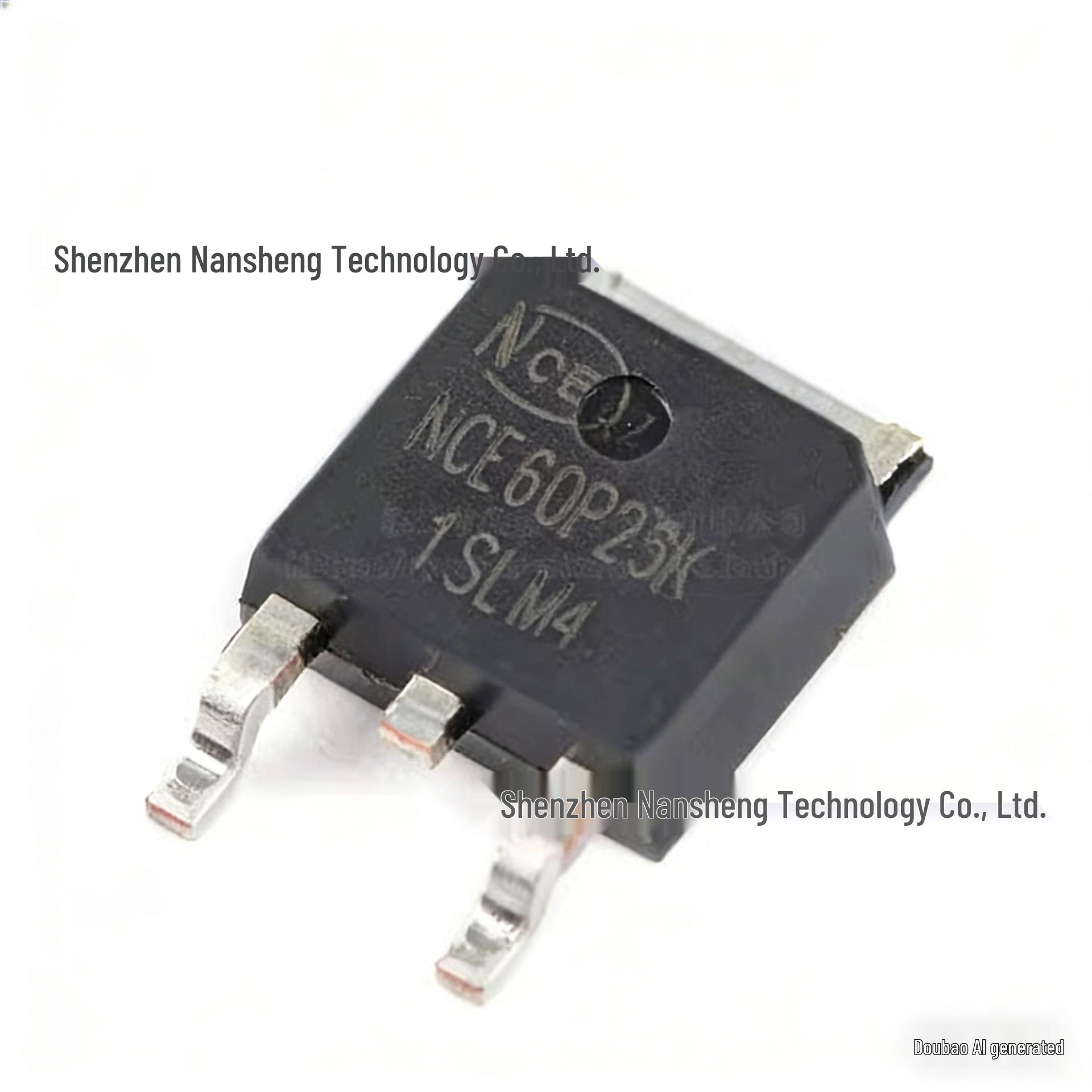 

Original NCE60P25K TO-252-2 -60V/-25A P-Channel MOSFET Chip