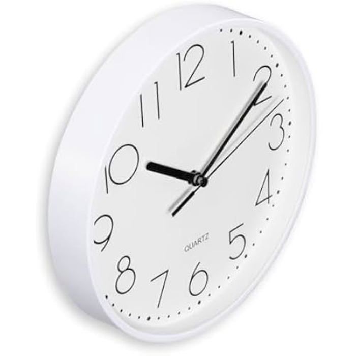 Wall Clock - Hama - Salina - Silent - Ø 22 Cm - Large Numbers