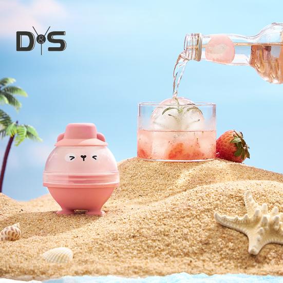 Safe Sphere Mold Enkel demolding Nyhet Silikon Ice Cube Ball Maker