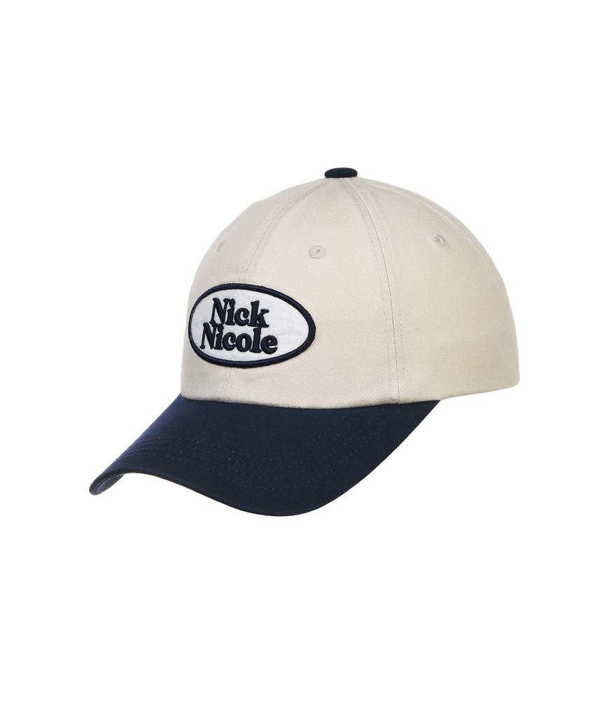 Nigaennikol Oval Wappen Ball Cap_Twotone Navy