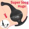 Super Lungo Anal Plug Gonfiabile Enorme Butt Plug Vagina Ano Espansione Massaggio Prostatico Culo Dilatatore Giocattoli Del Sesso Anale Per Gli Uomini Le Donne