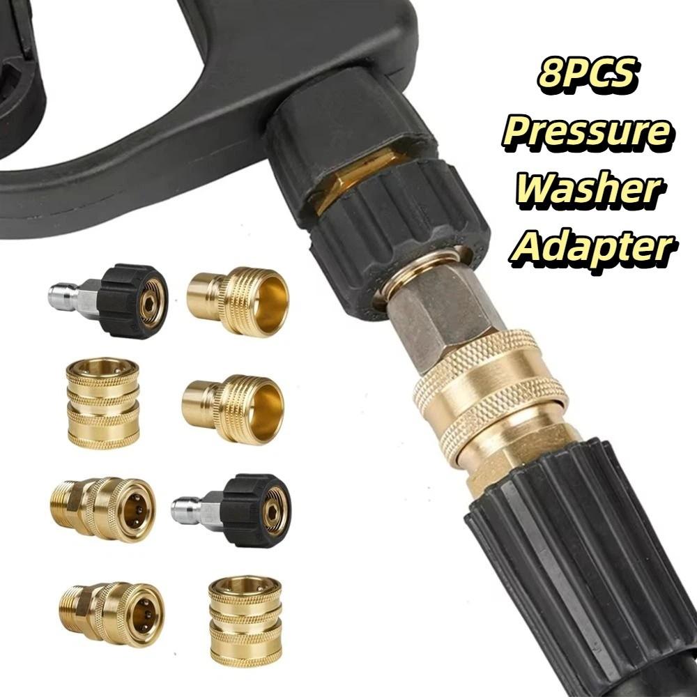 High Pressure Quick Connection Connectors Non-slip Pressure Washer Adapter  Pressure Washer