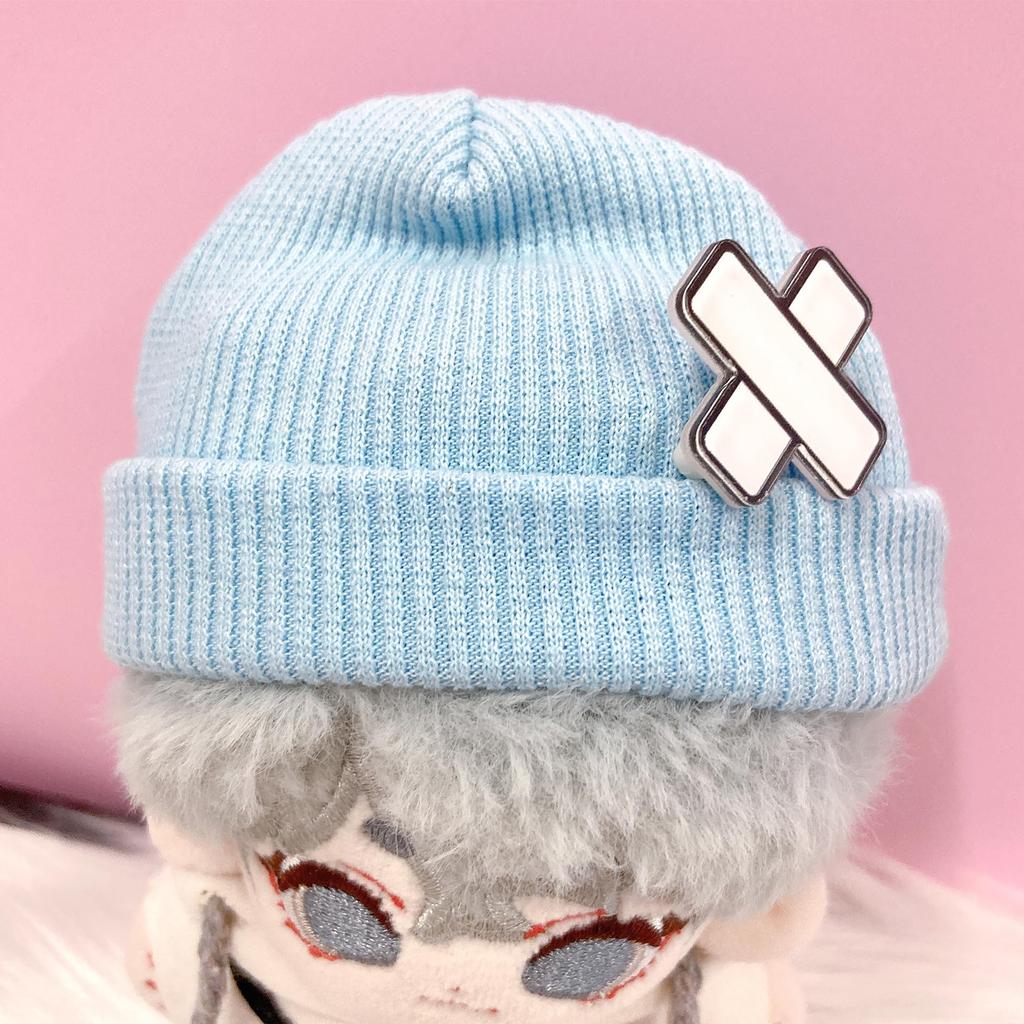 Street Casual Plush Clothes Set (4 Pieces) [Hat, Shirt, Pants, and Bag] for 10cm Plush Toys, Kigurumi Accessories, Otaku Activities, Doll Mascot,