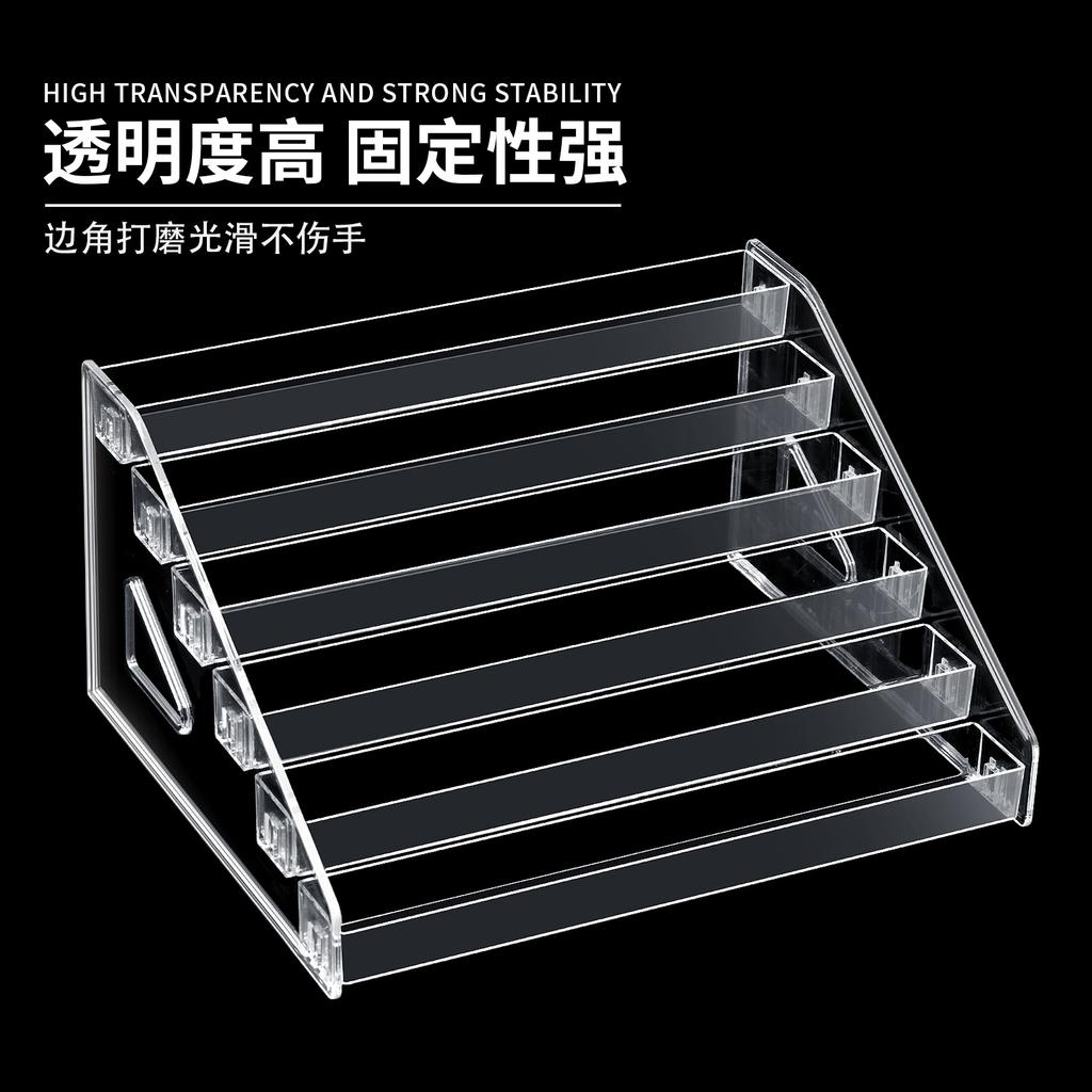 Acrylic Nail Polish Display Stand, Multi-Layer Plastic Transparent Nail Polish Glue Storage Box, Nail Salon Display Stand Factory