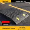 100cm Long Step Mat Curb Ramp for Home Use – Threshold and Speed Bump Climbing Mat