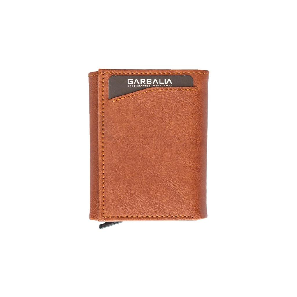 Schwarzes Kartenetui mit Lyons-Mechanismus