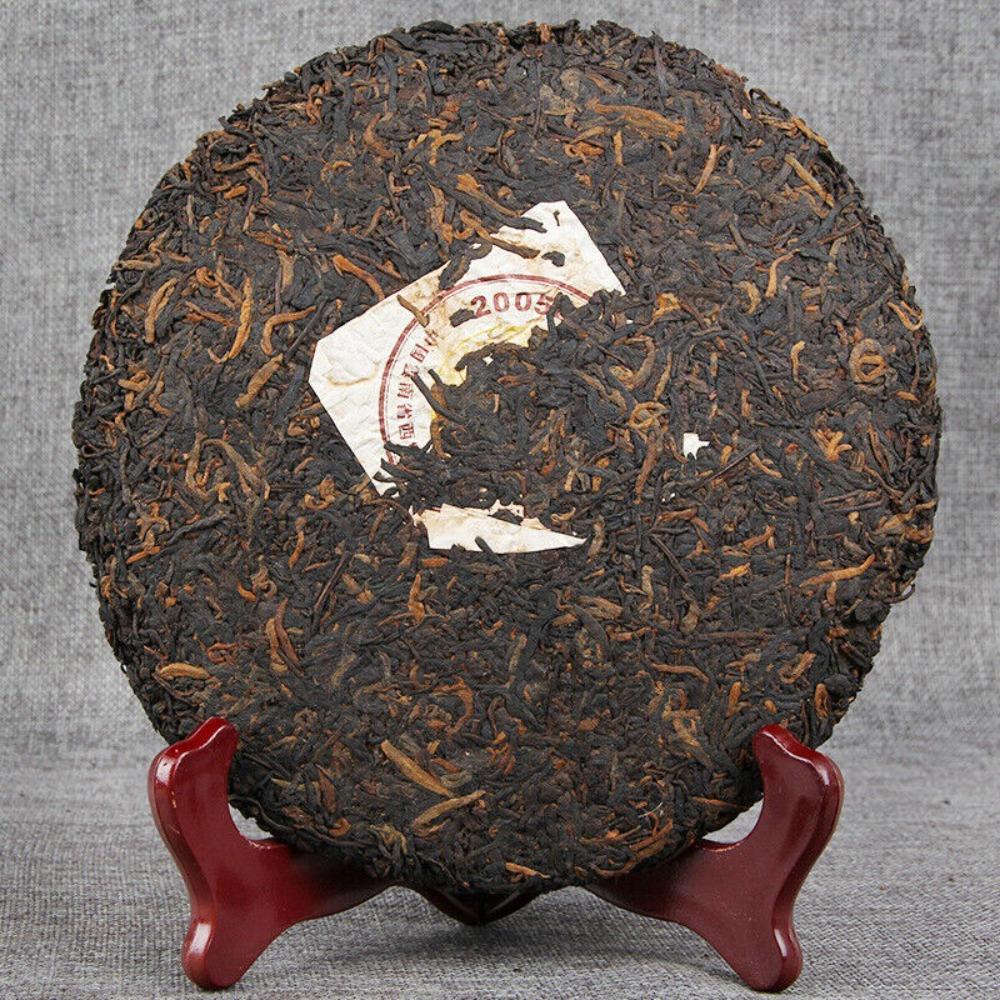 BI CHA BI * 2005 Yunya Spring Pu Wen Puer Tea Aged Shu Pu Er Ripe Cake 357g-
