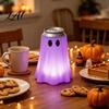 PLA Material Can Sleeve 3D Printed Halloween Ghost Holder Glow‑in‑the‑Dark Soda Beverage Party Supply for Cup Cover Cute Tabletop Decor