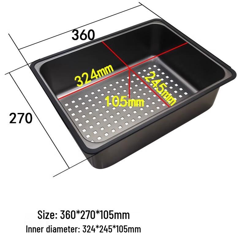 Jingyuheng Multifunctional Stainless Steel Sink Drain Basket