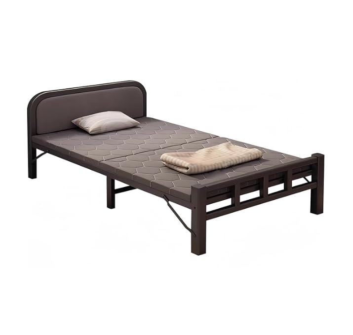 TUIYIDUO Single Simple Width Compact Sturdy and Finished No Assembly For For For Living For Indoor and Outdoor Use Width Bed, Folding, Bed, 70cm,