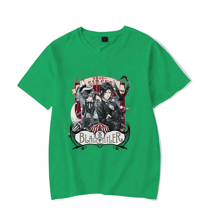 

Горячая футболка с графикой «Темный дворецкий» Женская Мужская Модные футболки Футболки с коротким рукавом Летние футболки Топы больших размеров Крутые футболки 4XL