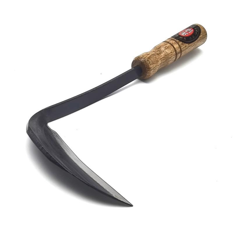 Zhengqing Japanese All-Steel Long Neck Sickle Hoe for Weeding and Mowing Vegetables