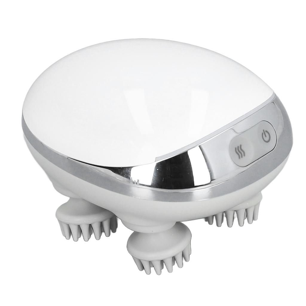 Electric Scalp Massager Portable Rechargeable Hair Scalp Massager IPX7 Waterproof  Scratcher wit