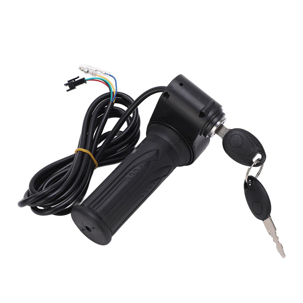 Electric Scooter Throttle Handle Grip No Display Big Knife Lock Twist Throttle Grips for Electric