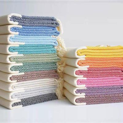100% Cotton Beach Towel Turkish Cotton Bath Towel Spa Towel  Bath Towel  Fringed Towel Bulk Turkish Towel Bulk Gifts Coworker Gift Corporate