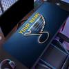 Custom Name,St. Louis Blues Mouse Pad, Large Gaming Desk Mat, Non-slip XXL Mousepad for Laptop & Tablet, Mini PC Playmat with Stitched Edges