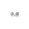 zakkaism Mini-Ohrstecker mit Zuckerwatte-Motiv, handgefertigter Schmuck aus 925er Sterlingsilber als Geschenk für Damen