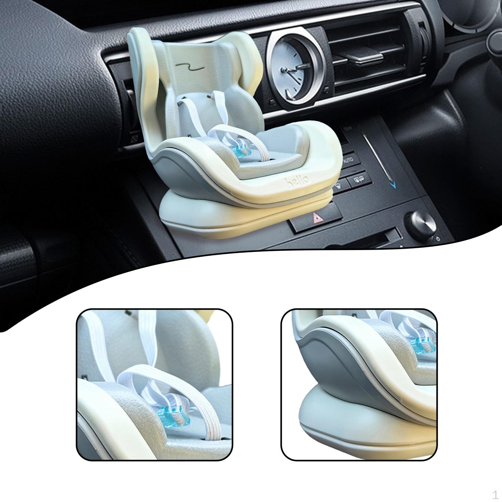 

Автомобильная кукольная сидушка, кресло, украшение на воздуховод, подарок на день рождения, аксессуары для интерьера автомобиля Blue