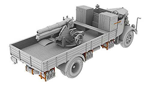IBG 1/72 Italian Army Lancia 3Ro Heavy Truck Self-Propelled Artillery 100mm Howitzer da100/17 Plastic Model Kit PB72098