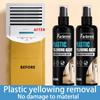 Plastic Repair Spray,Instantly Removes Yellowing&Oxidation,Restores Color&Shine,Ideal for Car Dashboards,Fridges,Vending Machine