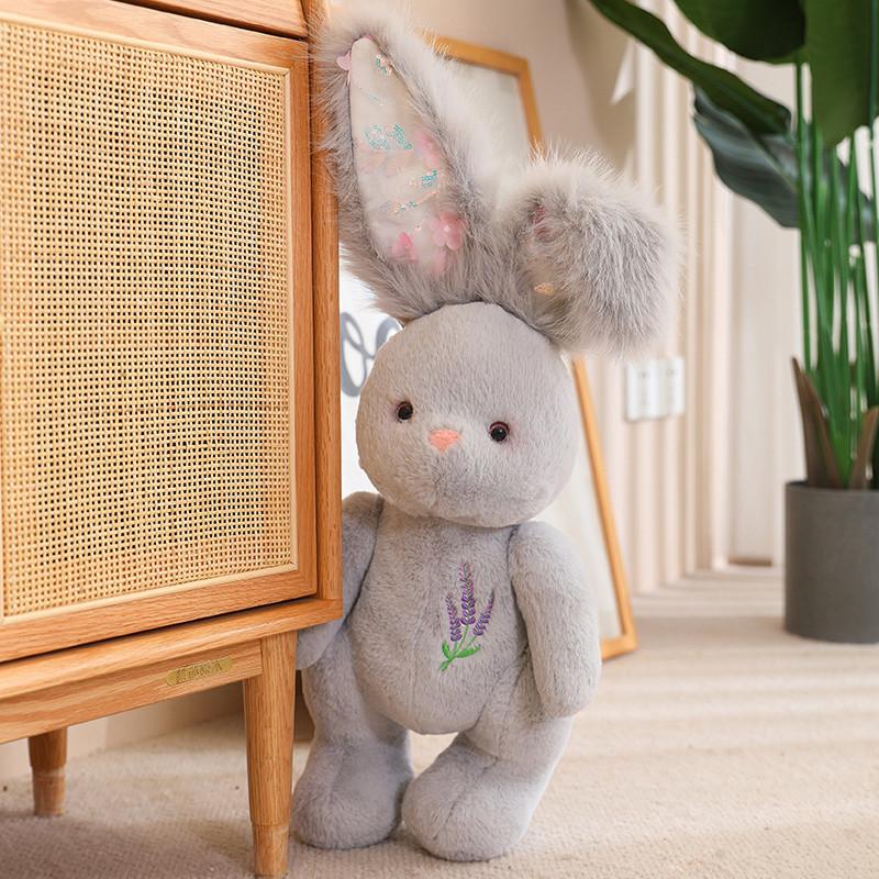 Annie Plush Rabbit Toy Stuffed Doll Cartoon Room Decorations Gifts Children