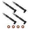 4 Injectors For B1obcat D24 400903-00074D For D1oosan Delphi 7275454 28337917