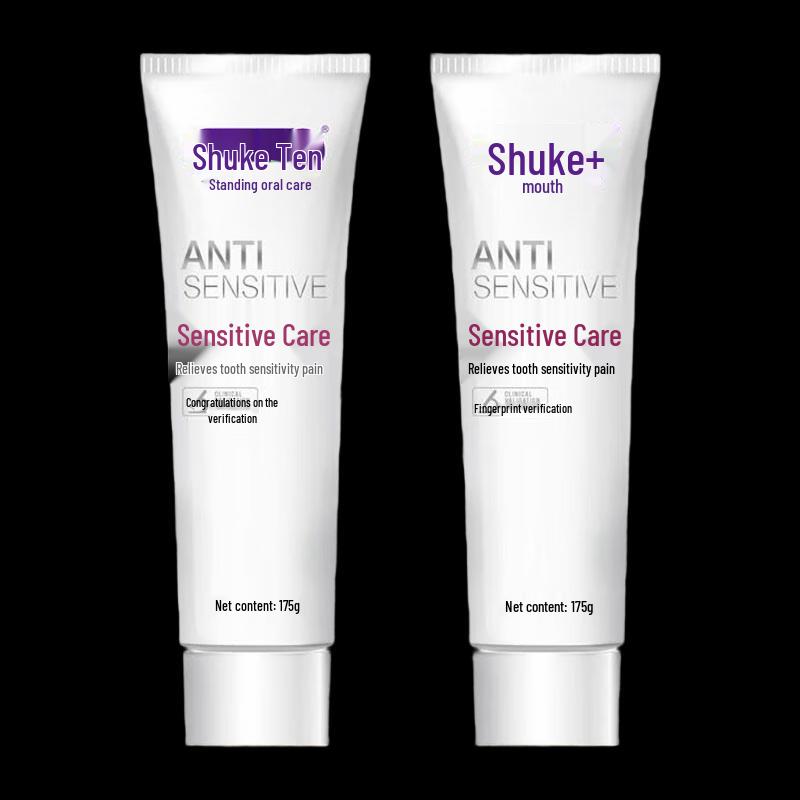 

Shuke Anti-Sensitive Toothpaste Twin Pack